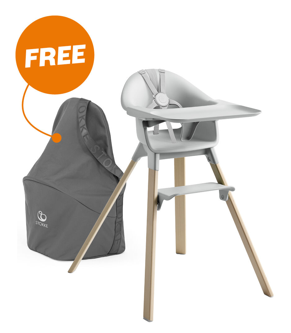 Stokke® Clikk™-barnmatstol med resväska, , mainview